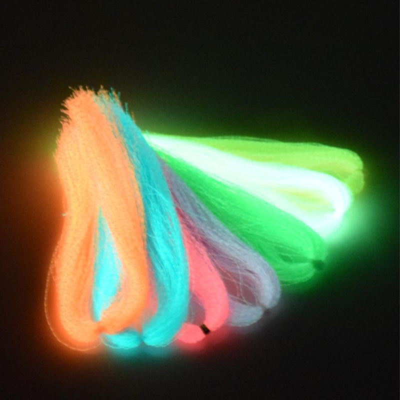 Fishing Boat Trailer - Glow-in-the-dark Color Spiral Bright Wire Boat