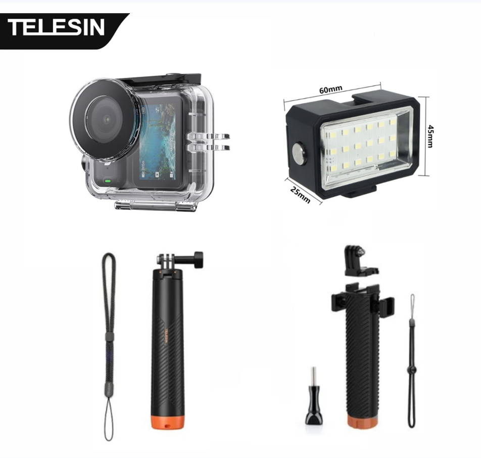 Fishing Boat Cover - TELESIN 60M Diving Waterproof Case For