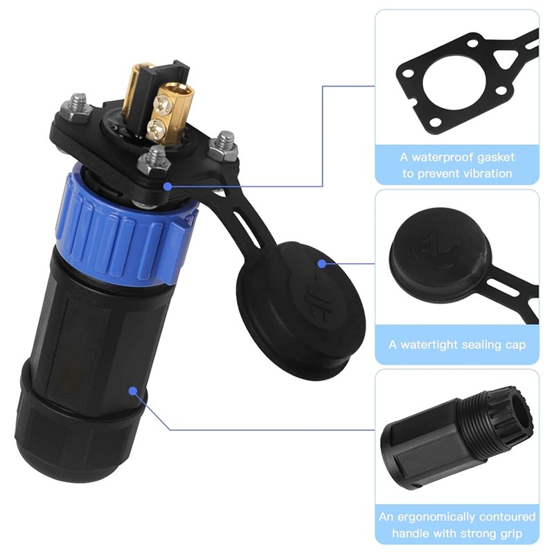 Waterproof Trolling Motor Plug - Fishing Boat Trolling Motor review and price