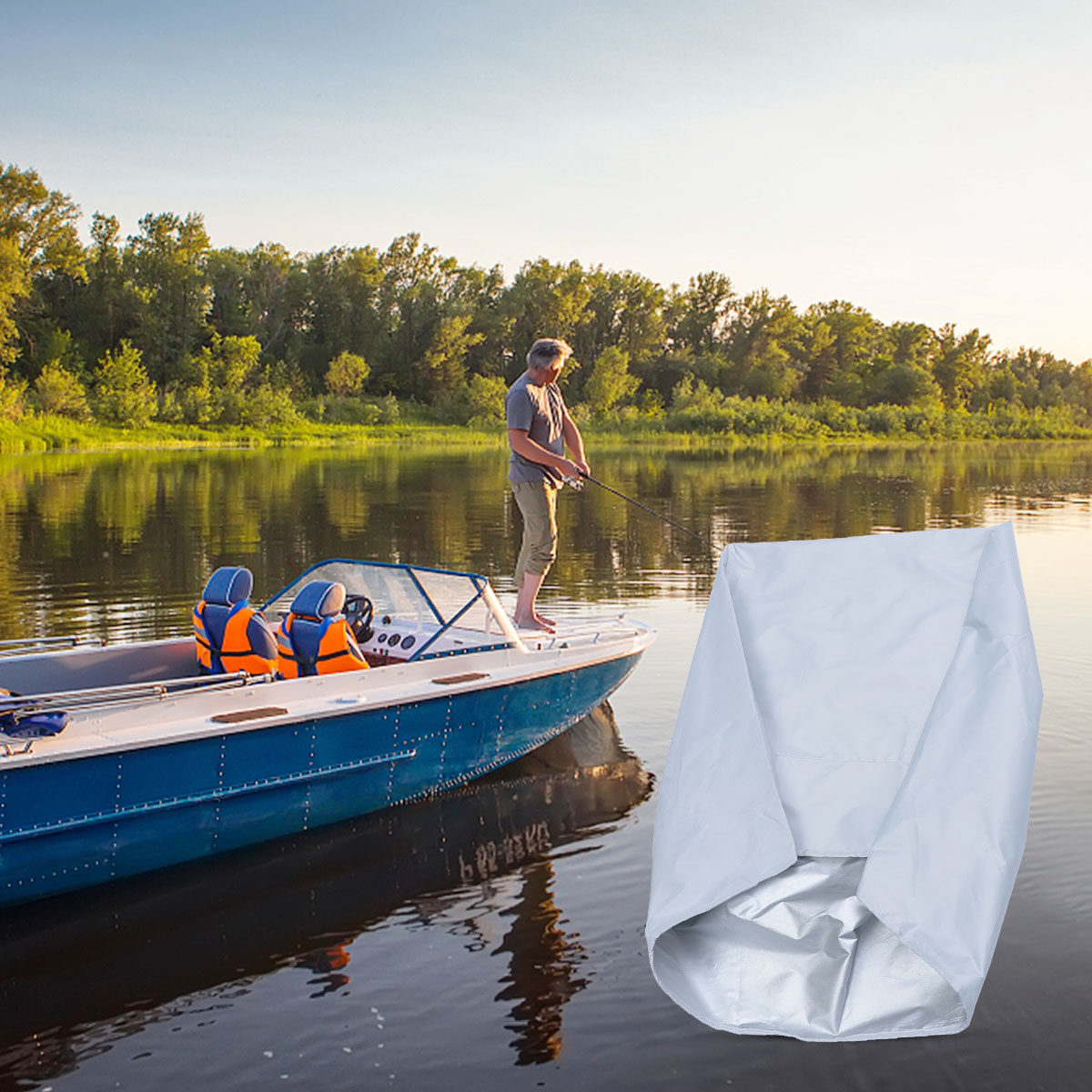 Boat Seat Cover 210D Oxford Wa - Fishing Boat Cover review and price