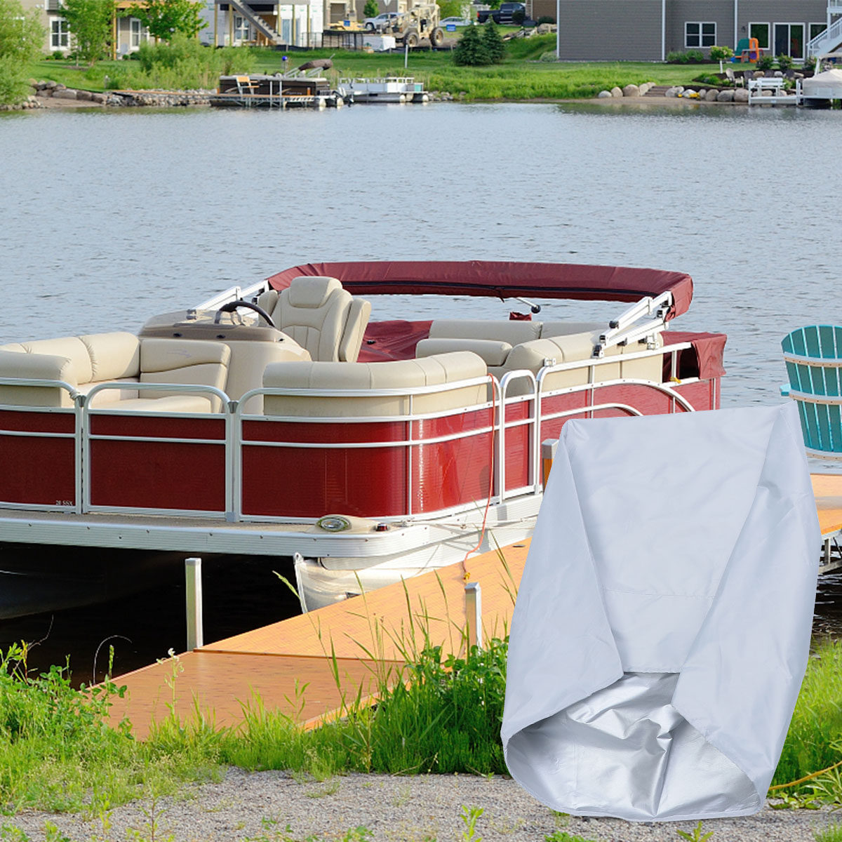 Boat Seat Cover 210D Oxford Wa - Fishing Boat Cover review and price
