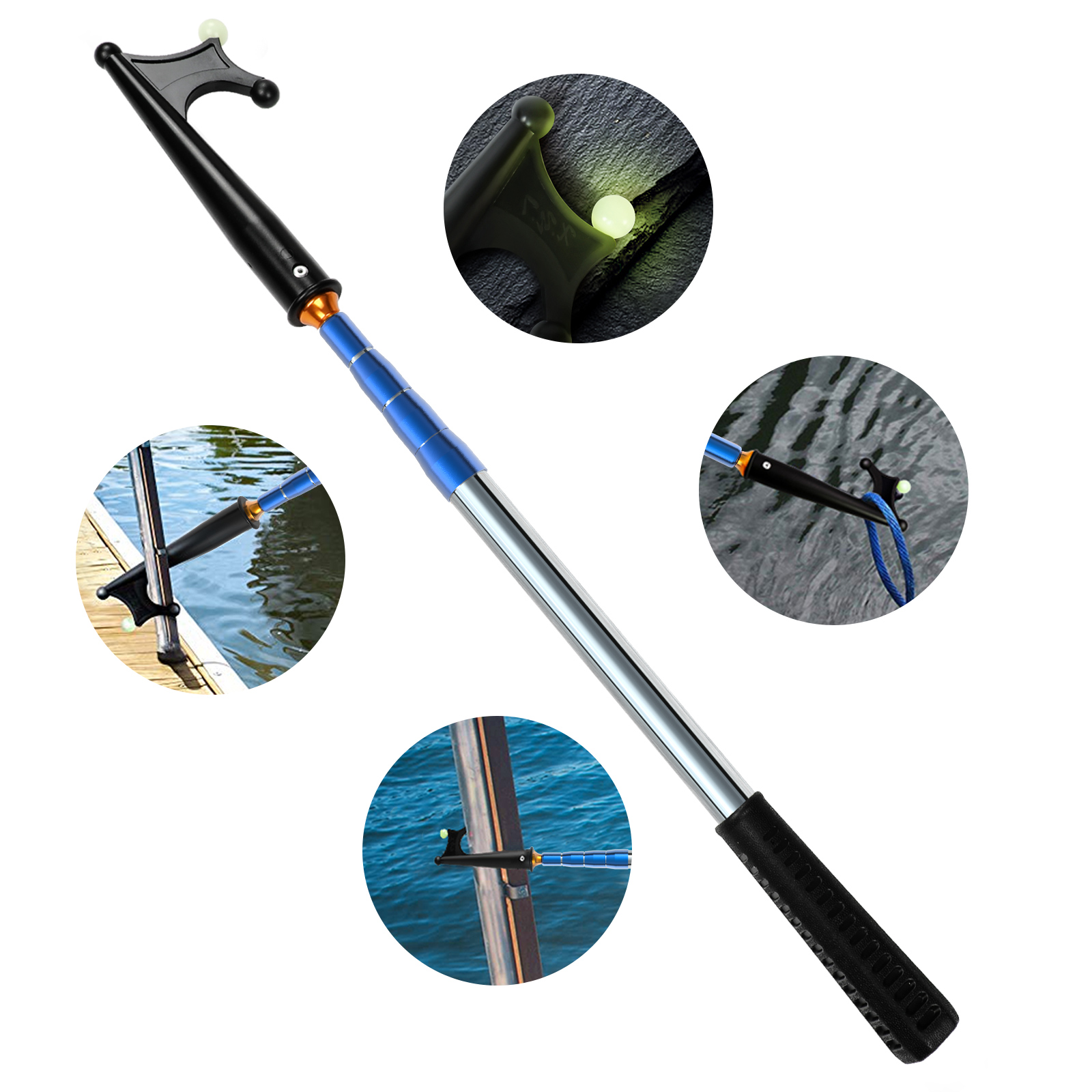 SANLIKE Retractable Luminous B - Fishing Boat Trailer review and price